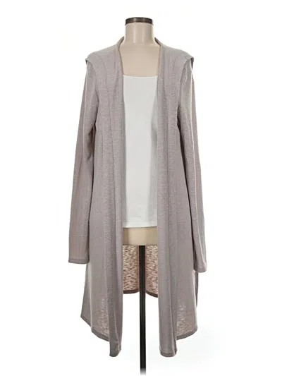 Pre-owned Laila Jayde Cardigan Sweater In Gray
