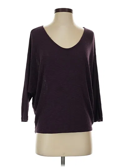 Pre-owned Laila Jayde Cardigan Sweater In Purple