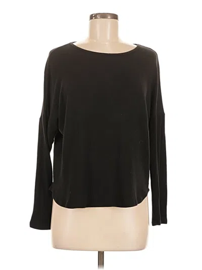 Pre-owned Laila Jayde Pullover Sweater In Black