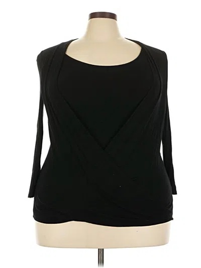 Pre-owned Laila Jayde Pullover Sweater In Black