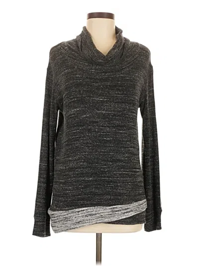 Pre-owned Laila Jayde Pullover Sweater In Gray