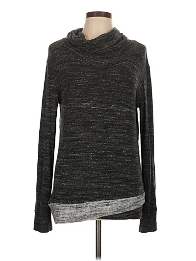Pre-owned Laila Jayde Pullover Sweater In Gray