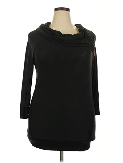 Pre-owned Laila Jayde Sweatshirt In Black