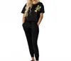 Laines London Lobster Pajama In Black In Black