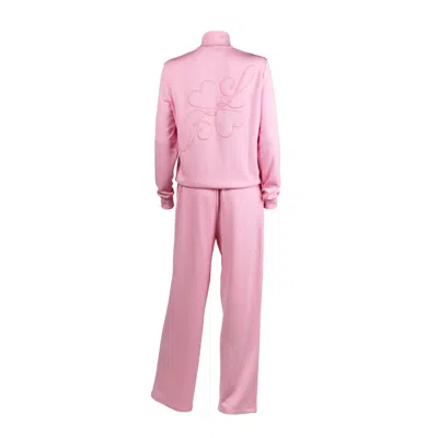 Laines London Pink / Purple  Logo Tracksuit - Candy Pink In Pink/purple