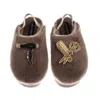Laines London Women's Brown / Neutrals / Gold Flatform Cloud Slippers With Hairdresser Brooches - Mink In Multi