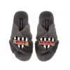 Laines London Women's Classic Laines Slippers With Mother's Day Hot Mama Brooches - Grey In Grey