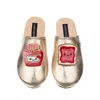 Laines London Women's Gold Softies With Laines Loveables Jam & Toast Brooches In Gold