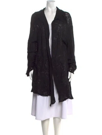 Pre-owned Lainey Keogh Cashmere V-neck Sweater In Black