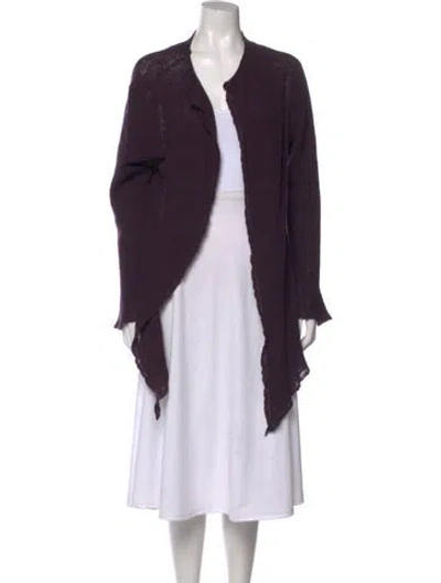 Pre-owned Lainey Keogh Cashmere V-neck Sweater In Purple