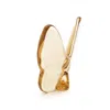 Lainy Home Le Mariposa Crystal Butterfly Figurine In Gold