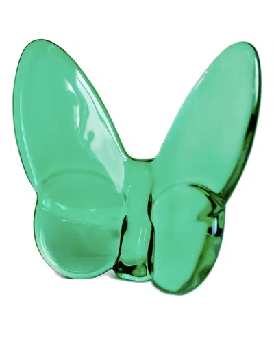 Lainy Home Le Mariposa Exclusive Crystal Butterfly Home Decor In Green