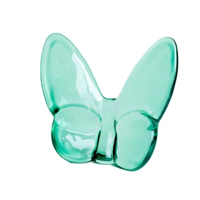Lainy Home New Lainy Exclusive Mor Crystal Butterfly Home Decor In Mint In Green