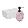Lainy Home Octagon Crystal Soap Dispenser With Silver Pump