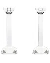 Lainy Home Pair Of 9in Classy Crystal Candlesticks