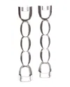 Lainy Home Tall Crystal Oval Candle