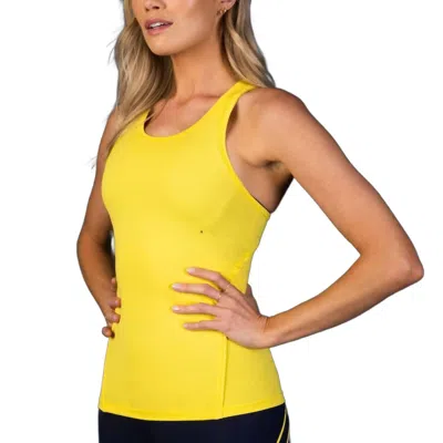 Laird Fitted Workout Tank Top In Illuminating In Multi