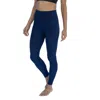 Laird High-waist Sculpting Leggings In Navy-aubergine In Multi