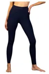 Laird High-waist Sculpting Leggings With Pockets In Navy In Blue
