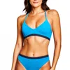 Laird Workout Bikini Bottom In Horizon Blue In Blue