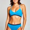 Laird Workout Bikini Bottom In Horizon Blue In Blue