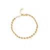 Lait & Lune Women's Boa Beaded Bracelet - 18k Gold Vermeil In Gold