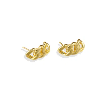 Lait & Lune Women's Syth Earrings - 18k Gold Vermeil In Yellow
