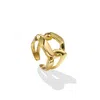 Lait & Lune Women's Thar Ring - 18k Gold Vermeil In Gold