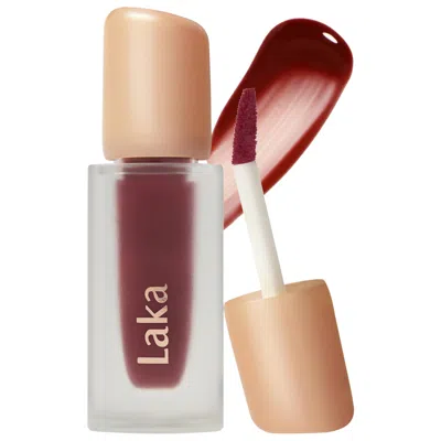 Laka Fruity Glam Tint Hydrating Long-lasting Lip Stain 120 Caffeine Rose 0.15 Oz/4.5 ml