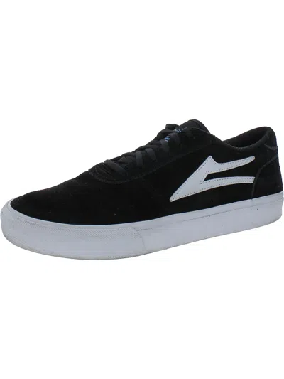 Lakai Manchester Mens Suede Skate Shoes In Black