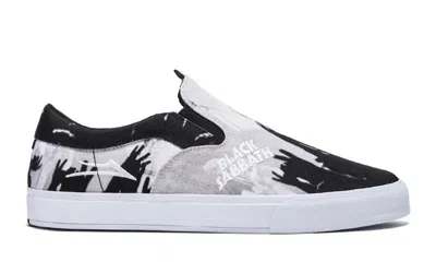 Pre-owned Lakai Men's  Owen Sabbath Tour Photo Sneakers In Black/white