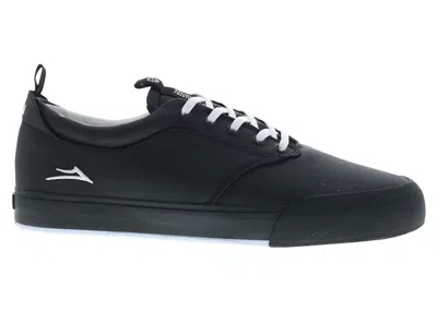 Pre-owned Lakai Men's  Wilkins Canvas Sneakers In Black