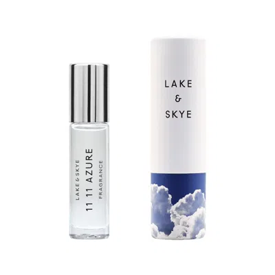 Lake & Skye 11 11 Azure Fragrance Oil Rollerball In White