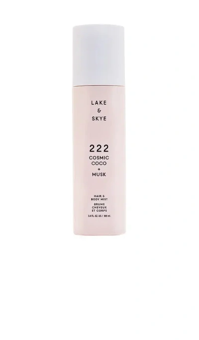 Lake & Skye 222 Cosmic Coco + Musk Hair & Body Mist In Neutral