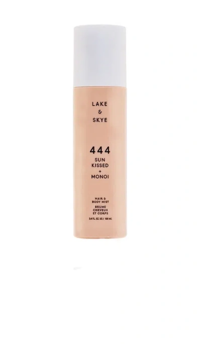 Lake & Skye 444 Sunkissed + Monoi Hair & Body Mist In Orange