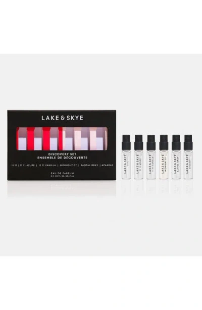 LAKE & SKYE LAKE & SKYE 6-PIECE DISCOVERY FRAGRANCE SET $32 VALUE