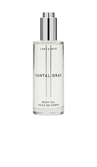 Lake & Skye Santal Gray Body Oil