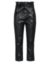 Lakore Woman Pants Black Size 4 Polyurethane, Viscose In Black