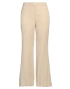 Lala Berlin Woman Pants Beige Size M Viscose, Polyester In Beige