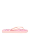 Lala Berlin Woman Thong Sandal Light Pink Size 8 Pvc - Polyvinyl Chloride In Pink