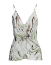 Lala Berlin Woman Top Light Green Size S Viscose In Green