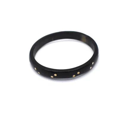 Lala Salama Women's Black Chuma Bangle