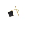 Lala Salama Women's Black / Gold Black Mraba Cuff In Multi