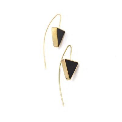 Lala Salama Women's Black Sura Earrings