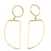 Lala Salama Women's Gold Geometric Circle Earrings In Gold