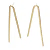 Lala Salama Women's Gold Geometric Line Earrings In Gold