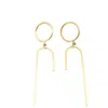 Lala Salama Women's Gold Geometric Masai Earrings In Gold