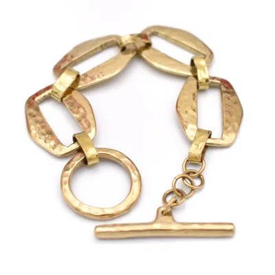 Lala Salama Women's Gold Rahisi Bracelet
