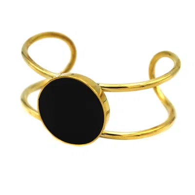 Lala Salama Women's Gold Tamima Bangle