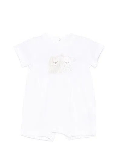 Lalalù Animal Patch Shorts In White